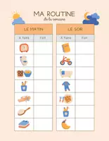 Aperçu - Préparation de séance / Séance complète - Ma routine +3 fiches d'activités - Page de couverture
