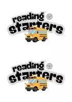 Vorschau - Arbeitsblätter - reading starters school - Deckblatt