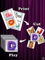ดูตัวอย่าง - 26 A-Z Alphabet Cards for Kids | Letter Learning & Decor, Digital PDF, Early Education - หน้า 3