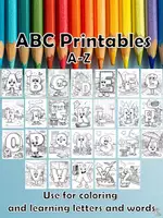 ดูตัวอย่าง - 26 Alphabet Coloring Pages | Printable Worksheets for Kids - หน้า 2