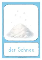 Vorschau - Bildkarten - Winter Vokabeln Deutsch + Englisch (österreichisch + deutsch) - Seite 3