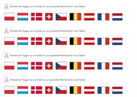 Vorschau - Arbeitsblätter - Deutschlands Nachbarländer - Seite 3