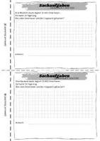 Vorschau - Arbeitsblätter - Sachaufgaben ZR 1000000 - Thema: Frühling - Seite 3