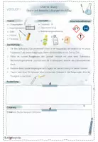 Vorschau - Stundenentwürfe - Redox & Säure-Base im Vergleich - Elektronenübergänge & Protonenübergänge | Chemie Übung 10 | 4 fertige Unterrichtsstunden | sofort einsetzbar - Seite 1