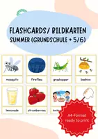 Vorschau - Präsentationen/Tafelbilder - 30+ Flashcards: Summer (Englisch Grundschule und Klasse 5/6) - Deckblatt