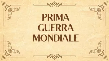 anteprima - Materiale di supporto/inclusione - prima guerra mondiale - Pagina di copertina