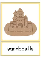 Vorschau - Präsentationen/Tafelbilder - 45+ Flashcards: At the beach (Summer, Sommer) – Englisch Grundschule, Klasse 5/6 - Seite 2