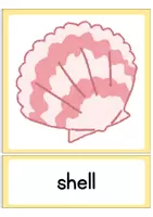 Vorschau - Präsentationen/Tafelbilder - 45+ Flashcards: At the beach (Summer, Sommer) – Englisch Grundschule, Klasse 5/6 - Seite 3