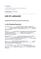 Vorschau - Arbeitsblätter - Englische Zeiten / English Tenses 2 (Prüfungsstil, mit Lösung) - Seite 1