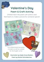 Vista previa - Manualidades / Dibujos para colorear - Valentine's Day - Poem & Craft Activity - Portada