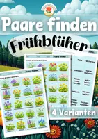 Vorschau - Spiele - Paare finden - Frühblüher - Deckblatt