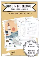 Vorschau - Unterrichtsreihen - Urlaub in der Bretagne - Teil 2 der Einheit - Ein Wochenende planen - Sprechen - Deckblatt