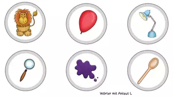 Vorschau - Spiele - Anlaut-Freiarbeitsmaterial L & A - Seite 2