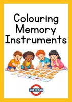 Vista previa - Juegos / Gamificación - Coloring Memory instruments - Portada