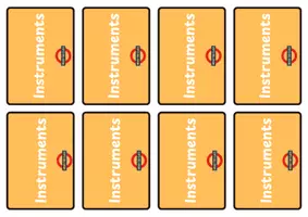 Vista previa - Juegos / Gamificación - Coloring Memory instruments - página 2
