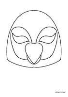Vorschau - Mal- und Bastelvorlagen - Karneval - tierische Masken zum Basteln und Verkleiden - Seite 2