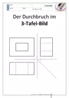 Vorschau - Arbeitsblätter - TZ - Der Durchbruch im 3-Tafel-Bild - Deckblatt