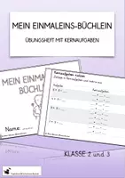 Vorschau - Arbeitsblätter - Mein Einmaleins - Büchlein - Deckblatt