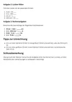 Vorschau - Arbeitsblätter - Mathematik Umrechnung von Längen - Arbeitsblatt für die 3.Klasse - Seite 1