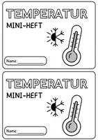 Vorschau - Arbeitsblätter - TEMPERATUREN Mini-Heft (Mathe Klasse 3-4) - Seite 2