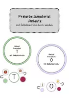 Vorschau - Spiele - Anlaut-Freiarbeitsmaterial T & O - Deckblatt