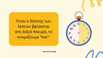 Προεπισκόπηση - Διαδραστικό υλικό - Learnig the time - Mαθαίνω την ώρα
ΤΜΗΜΑ ΥΠΟΔΟΧΗΣ - Ζ.Ε.Π. - Σελίδα 3