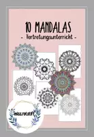 Vorschau - Mal- und Bastelvorlagen - Mandalas - Ausmalbilder - Vertretungsunterricht - Deckblatt