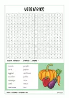 Vorschau - Arbeitsblätter - Wachsendes Bundle: Suchsel / Buchstabengitter / Englisch - Seite 2