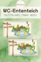 Vorschau - Poster - WC-Ententeich | Toiletten-Ampel | Classroom Management - Deckblatt