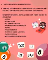 Vista previa - Juegos / Gamificación - BINGO SILABIKOA (Bingo jolasa silabak lantzeko) - página 1