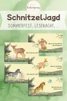 Vorschau - Spiele - Schnitzeljagd | Sommerfest, Faschingsfest, Lesenacht, ... - Deckblatt