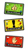Vorschau - Bildkarten - Nonverbale Kommunikation - grüne, gelbe, rote Karte; Pausenkommunikation - Deckblatt