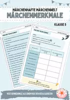 Vorschau - Arbeitsblätter - Growing Bundle Märchen - Seite 1