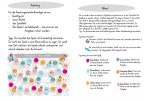 Vorschau - Arbeitsblätter - Fasching Würfelspiel - Addition im Zahlenraum bis 10 - Seite 3