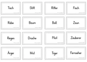 Vorschau - Spiele - Begleiter/Artikel: Namenwörter/Nomen (Fliegenklatschspiel) - Seite 3