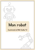 Vorschau - Arbeitsblätter - Zusatzmaterial Mille Feuilles 4.2: Mon robot - Deckblatt