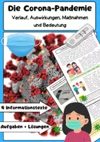 Vorschau - Arbeitsblätter - Pandemien Materialpaket: COVID-19, Pest, Spanische Grippe & HIV / AIDS - Seite 1