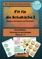 Vorschau - Arbeitsblätter - 🧑🍳 Materialpaket - Fit für die Schulküche I und II - Seite 1