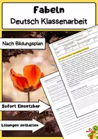 Vorschau - Arbeitsblätter - Kreatives Schreiben Materialpaket: Fabeln, Kurzgeschichten, Gedichte, Essays - Seite 1