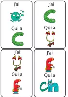 Aperçu - Jeux - J’ai … qui à … Les alphas - Page 1