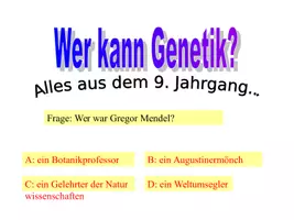 Vorschau - Spiele - Lernkatei Genetik - Seite 1