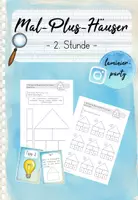 Vorschau - Arbeitsblätter - Mal-Plus-Häuser: 2. Stunde - Deckblatt