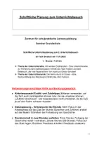 Vorschau - Stundenentwürfe - SchriftlichePlanung UB Erzählen am roten Faden - Deckblatt
