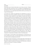 Vorschau - Arbeitsblätter - in der Schule Leseverstehen A1/A2 Wortschatz - Seite 1