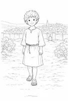Vorschau - Bildkarten - Elija erzählt - Die Ostergeschichte - Ausmalbilder - Seite 2