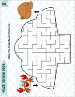 Aperçu - Jeux - Maze Adventures: Ocean & Jungle Animal Mazes | 20 No-Prep Printables - Page 2