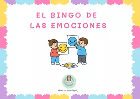 Vista previa - Juegos / Gamificación - BINGO DE LAS EMOCIONES - Portada