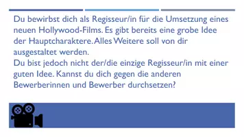 Vorschau - Arbeitsblätter - "Die Physiker" Ein Filmkonzept entwickeln - Seite 1