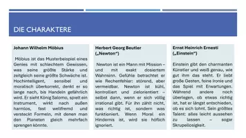 Vorschau - Arbeitsblätter - "Die Physiker" Ein Filmkonzept entwickeln - Seite 2