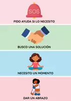 Vista previa - Refuerzo / NEE / Materiales de apoyo - Llavero de Resolución de Conflictos - página 2
